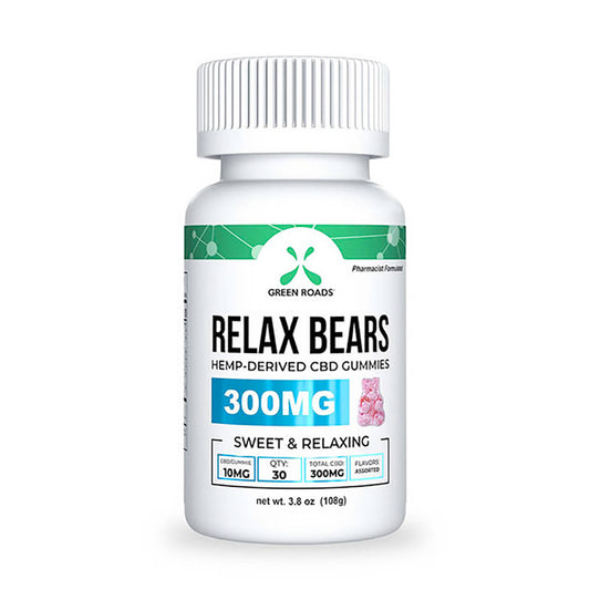 Green Roads Relax Bears 300 mg CBD Gummies